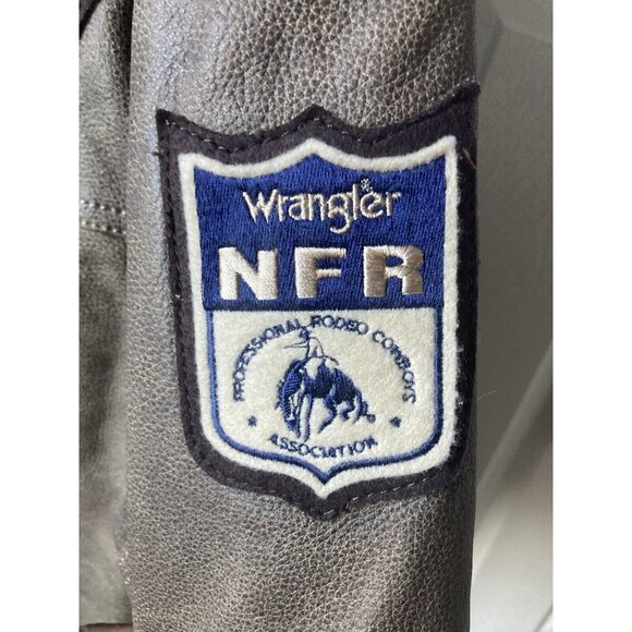 Wrangler NFR 2016 PRCA Limited Ed. Leather Jacket + Hat Sz 2XL Pro Rodeo Vegas - Picture 9 of 16